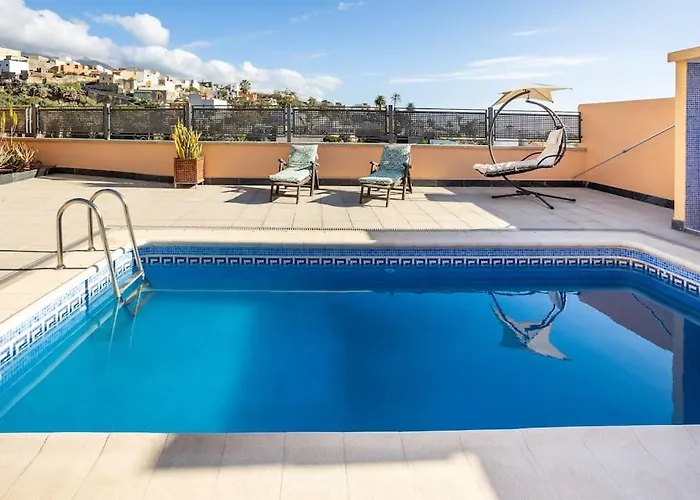 Villa De La Huerta Con Piscina Privada Y Barbacoa Güimar